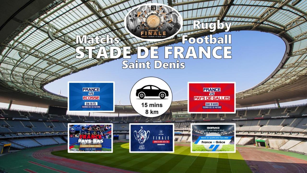 Room & Parking In Shared Appartment With Proprietor L 25 Mins From Paris Gare Du Nord, Cdg Airport & Stade De France Montmagny 外观 照片